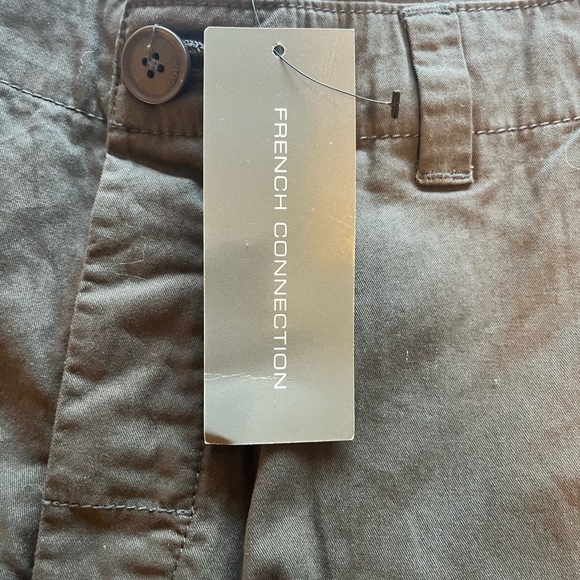 French Connection Khaki Cargo Shorts - Picture 4 of 4